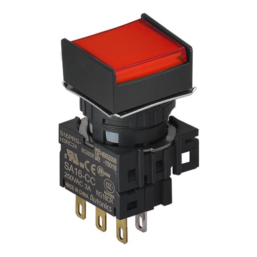 Кнопочный выключатель Autonics S16PRS-H3RC12