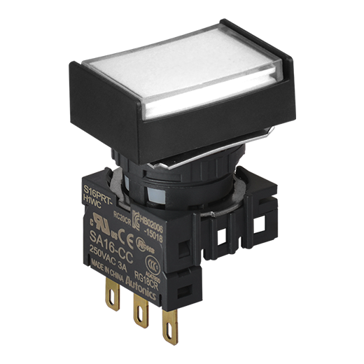 Кнопочный выключатель Autonics S16PRT-H1WC