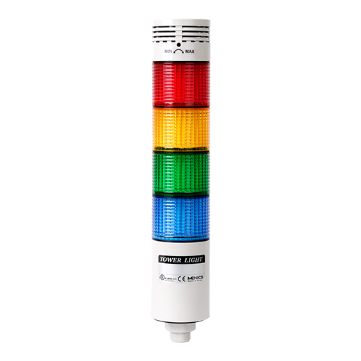 Светодиодная сигнальная колонна Autonics PTE-SCV-4FF-RYGB