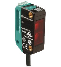 Лазерный датчик расстояния Pepperl Fuchs OMT200-R100-EP-IO-0,3M-V3