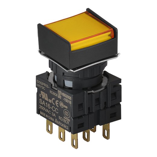 Кнопочный выключатель Autonics S16PRS-H1Y3C