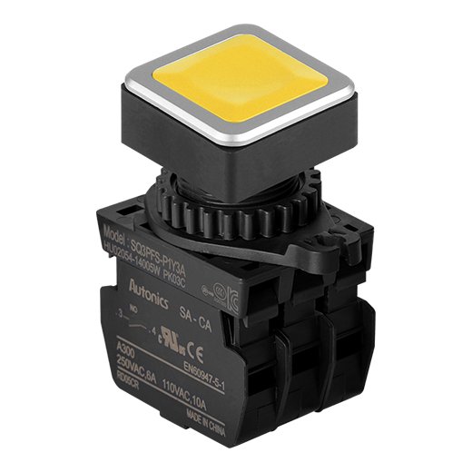 Кнопочный выключатель Autonics SQ3PFS-P1Y3A