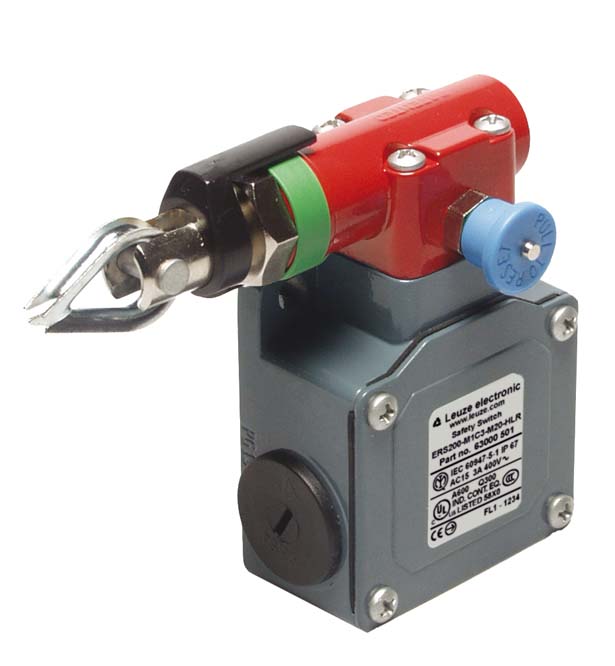 Тросовый выключатель аварийной остановки Leuze Electronic ERS200-M1C1-M20-HAL
