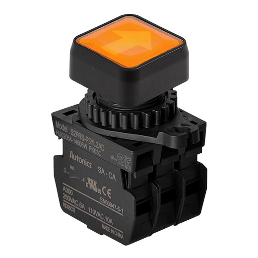 Кнопочный выключатель Autonics S2PRS-P3YL2ADM