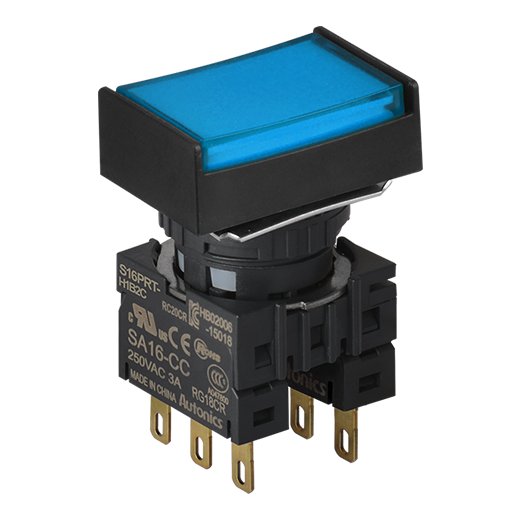 Кнопочный выключатель Autonics S16PRT-H1B2C