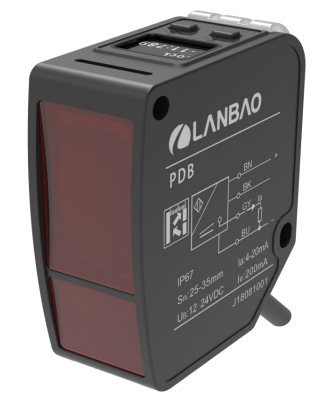 Оптический датчик смещения LANBAO PDB-CR85TGI