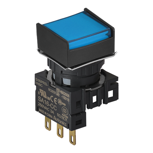 Кнопочный выключатель Autonics S16PRS-H2BC