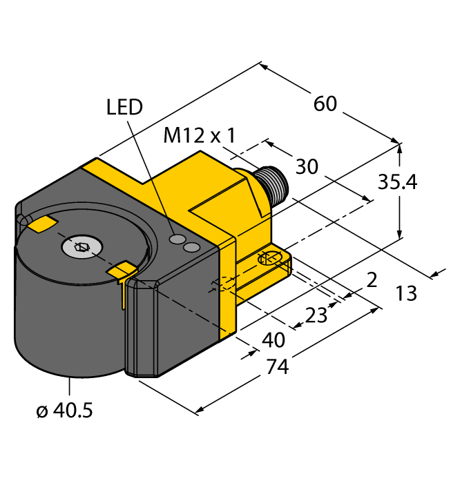 Энкодер TURCK RI360P1-DSU35-ELIU5X2-H1151