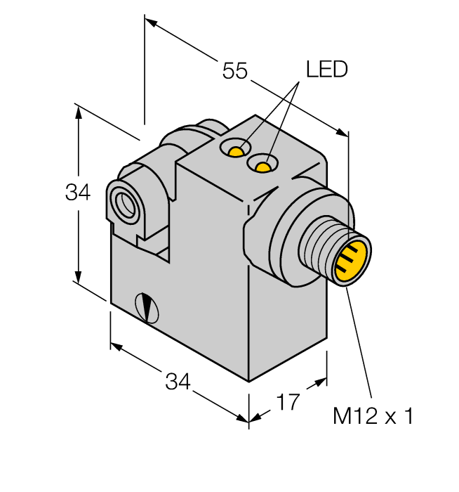 Магнитный датчик TURCK BIM-IKM-AN6X2-H1141/S34