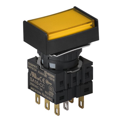 Кнопочный выключатель Autonics S16PRT-H3Y2C24
