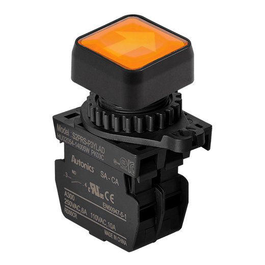 Кнопочный выключатель Autonics S2PRS-P3YLADM
