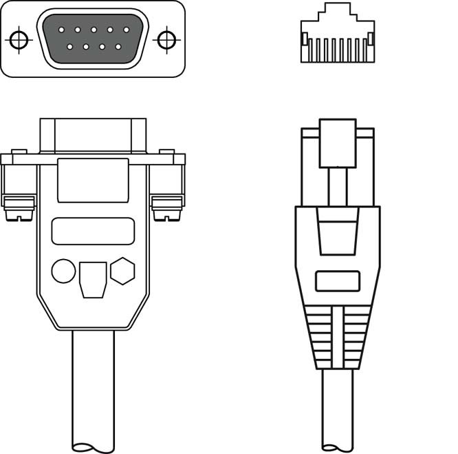 Соединительный кабель Leuze Electronic CB-ASM-PK1