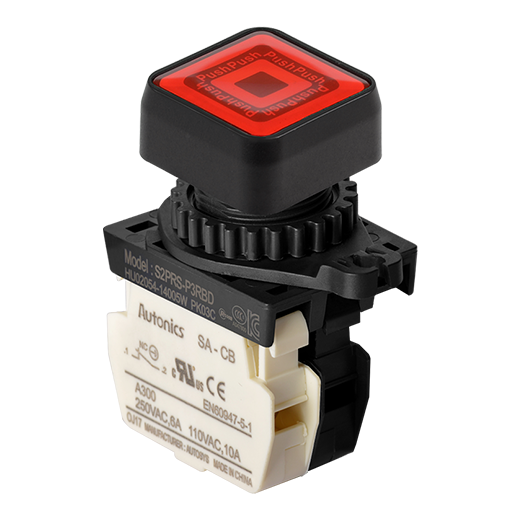Кнопочный выключатель Autonics S2PRS-P3RBD