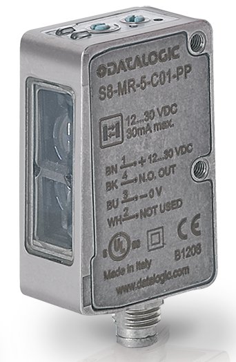 Оптический датчик DATASENSING S8-MR-5-F01-PP