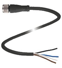 Соединительный кабель Pepperl Fuchs V1-G-BK*M-PUR-R1