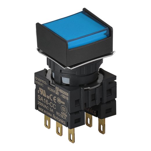 Кнопочный выключатель Autonics S16PRS-H1B2C