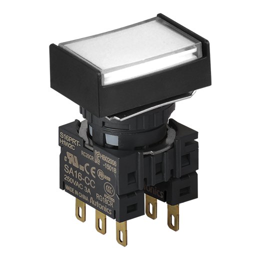 Кнопочный выключатель Autonics S16PRT-H1W2C