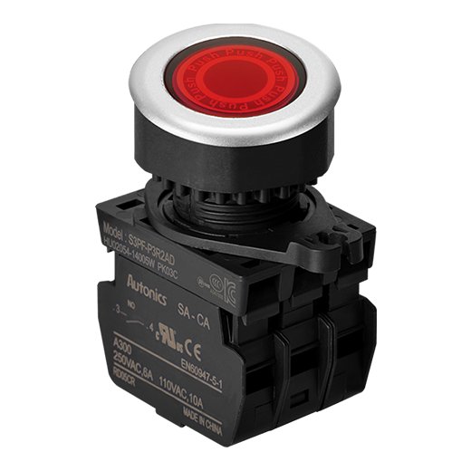 Кнопочный выключатель Autonics S3PF-P3R2ALM