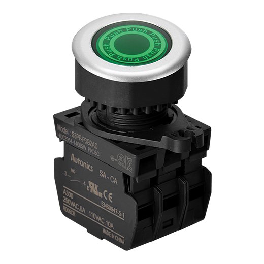 Кнопочный выключатель Autonics S3PF-P3G2ADM