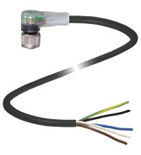 Соединительный кабель Pepperl Fuchs V15-W-E8W-BK10M-PUR-A2