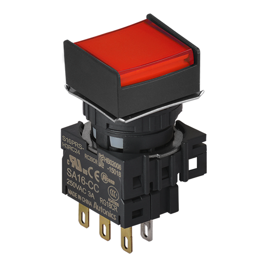 Кнопочный выключатель Autonics S16PRS-H3RC24