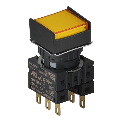 Кнопочный выключатель Autonics S16PRS-H1Y2C