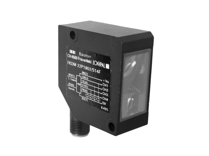 Датчик цвета Baumer FKDM 22P1901/S14F