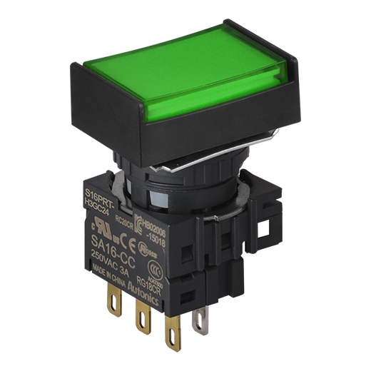 Кнопочный выключатель Autonics S16PRT-H3GC24