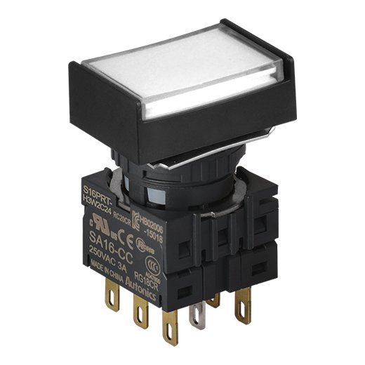 Кнопочный выключатель Autonics S16PRT-H3W2C5