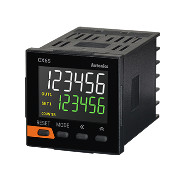 Счетчик-таймер Autonics CX6S-2P4F