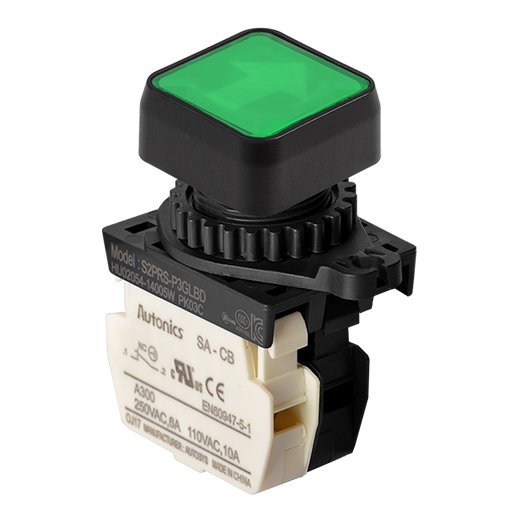 Кнопочный выключатель Autonics S2PRS-P3GLBDM