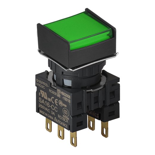Кнопочный выключатель Autonics S16PRS-H2G2C