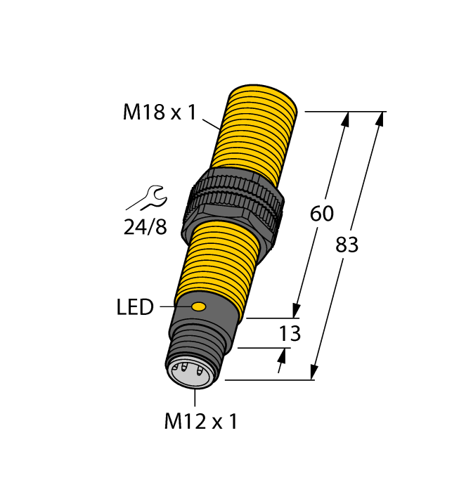 Емкостной датчик уровня TURCK BCF5-S18-AP4X-H1141/S250
