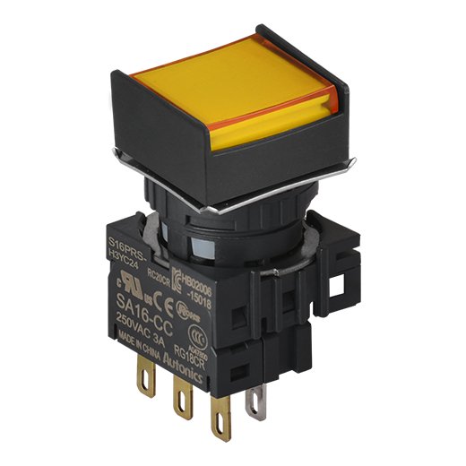 Кнопочный выключатель Autonics S16PRS-H4YC24