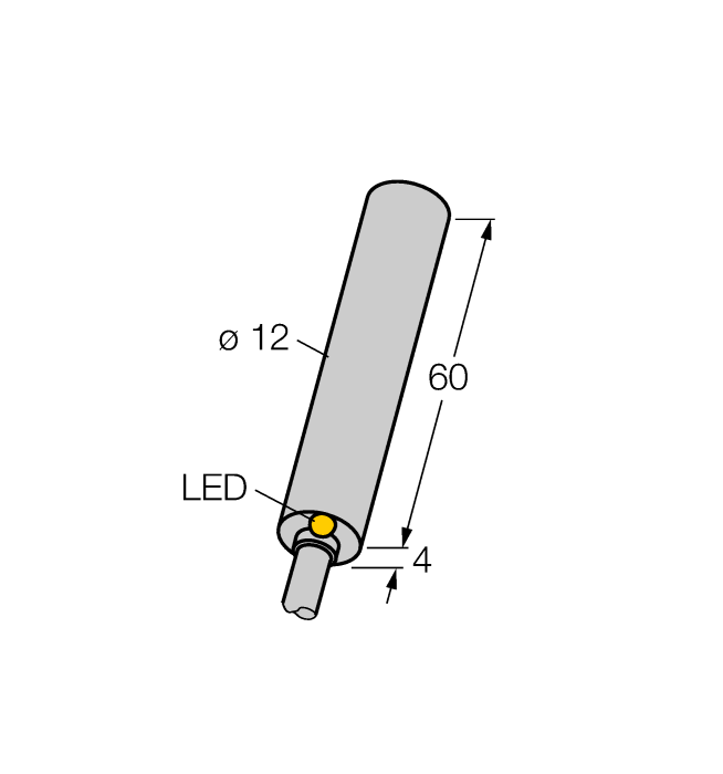 Емкостной датчик TURCK BC3-K12-AN6X 5M