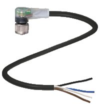 Соединительный кабель Pepperl Fuchs V1-W-E8-BK*M-PUR-R1