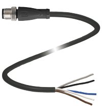 Соединительный кабель Pepperl Fuchs V15S-G-BK2M-PUR-U