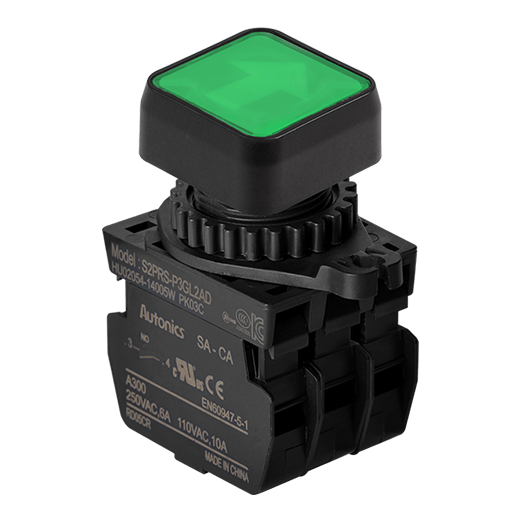 Кнопочный выключатель Autonics S2PRS-P3GL2AL