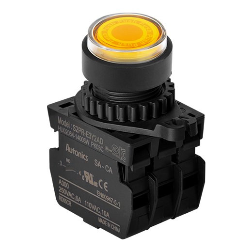 Кнопочный выключатель Autonics S2PR-E3Y2ALM