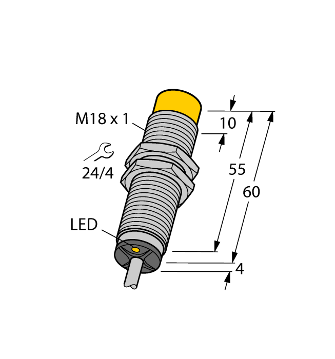 Индуктивный датчик TURCK NI15U-M18M-VN6X