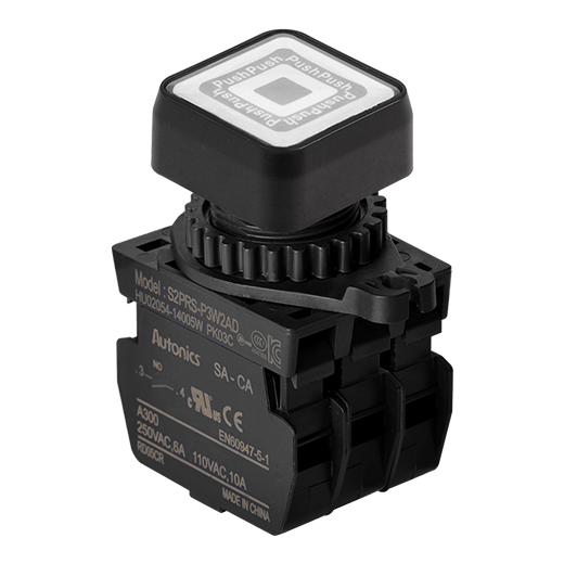 Кнопочный выключатель Autonics S2PRS-P3W2ADM