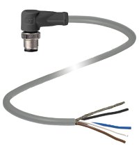 Соединительный кабель Pepperl Fuchs V1S-W-1M-PUR-ABG