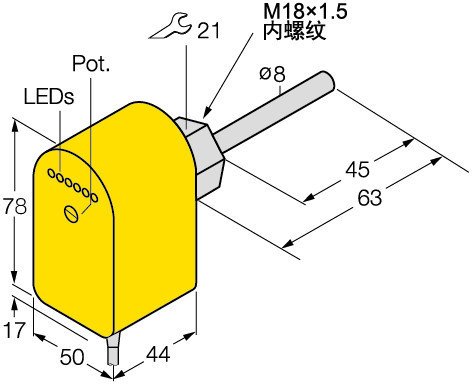 Датчик потока Sentinel PLSX-18MN-AP6D-C2